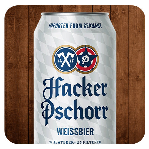 Hacker-Pschorr Weissbier - Lata 500 ml