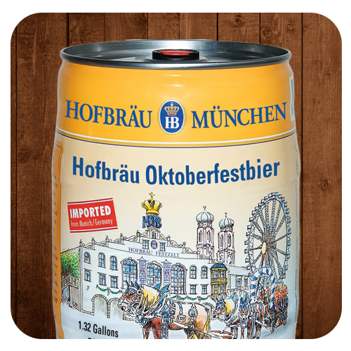 Hofbrau - Oktoberfestbier Barril 5 litros