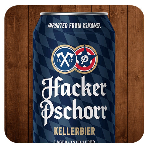 Hacker-Pschorr Kellerbier- Lata 500 ml